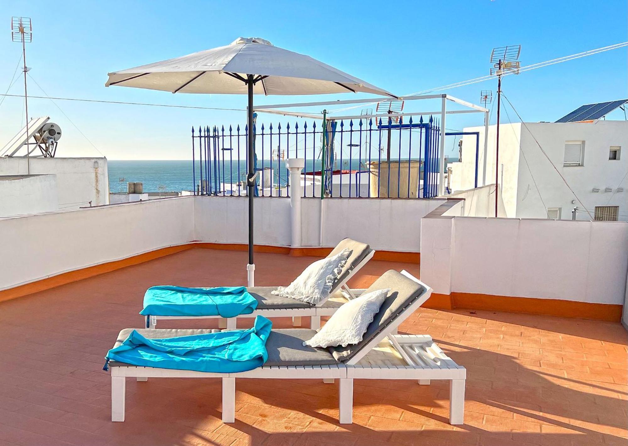 Dom wakacyjny Sardinas With Roof Terrace And Sea View Conil De La Frontera